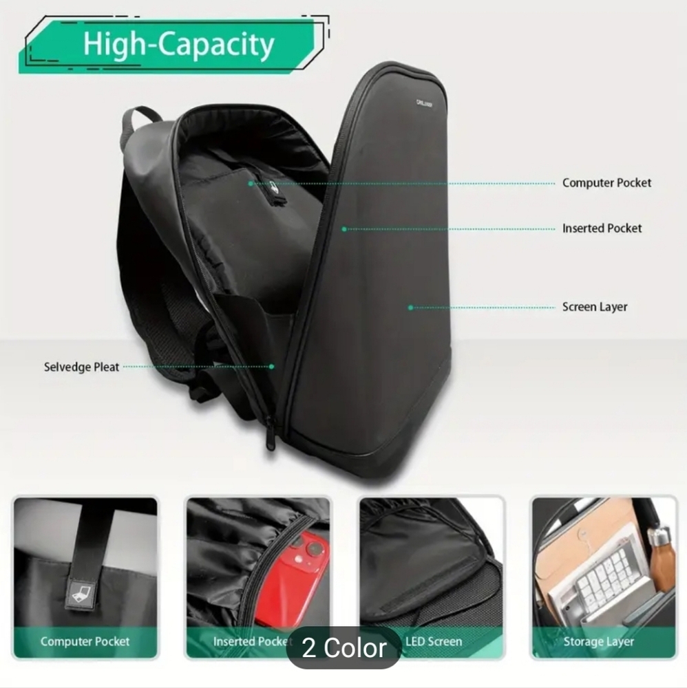 NEW LED Backpack! - Picture 5 of 13